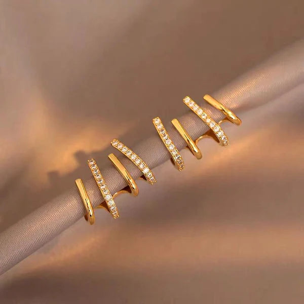 14K Gold Plated Elegant Studs