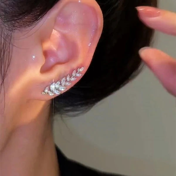 14K gold plated wheat track