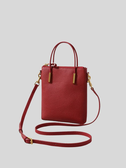 Fashionable hand-held crossbody small square bag