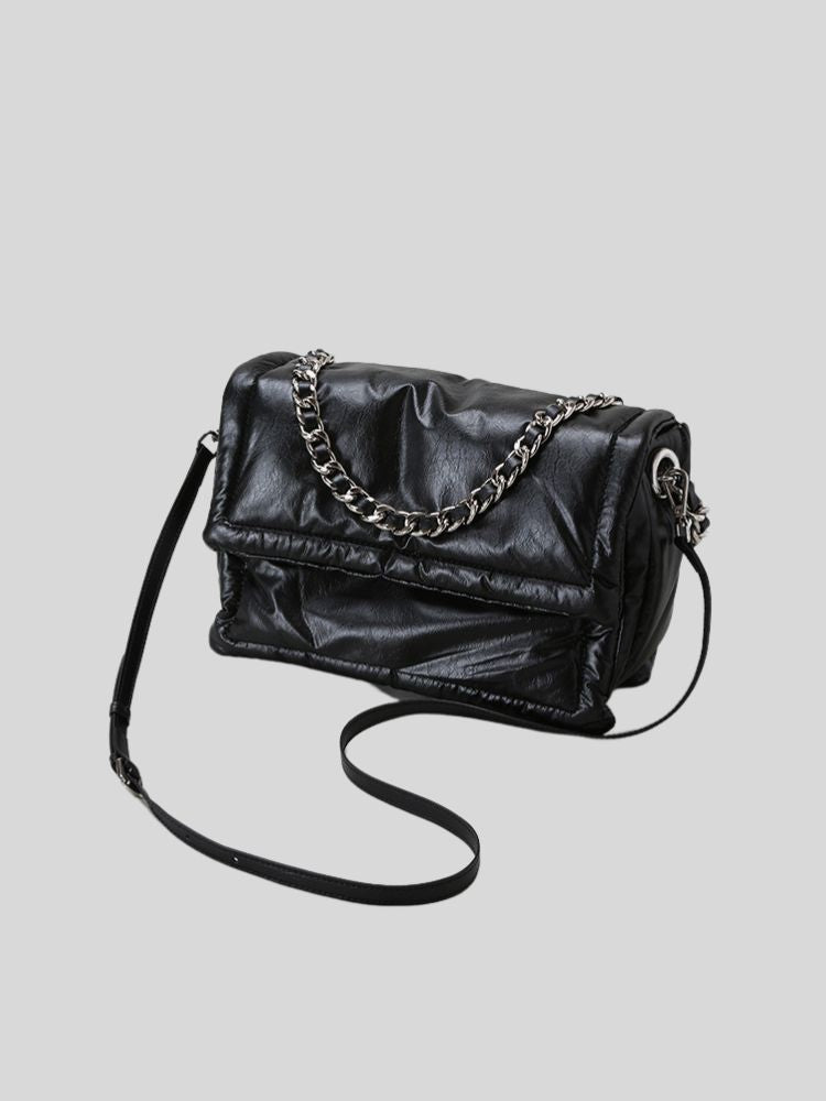 Large Capacity Chain Tote Underarm Bag Shoulder Crossbody Bag