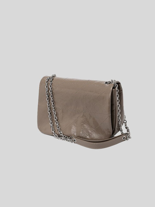 Diamond chain bag versatile shoulder bag