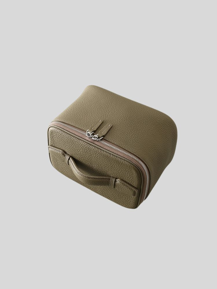 Large capacity makeup bag, portable fashionable storage bag