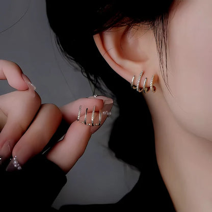 14K Gold Plated Elegant Studs