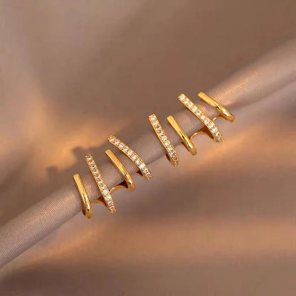 14K Gold Plated Elegant Studs